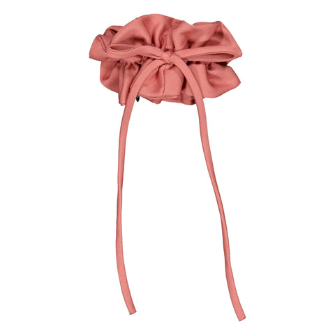Knot Hairbands lustre scrunchie rosefinch