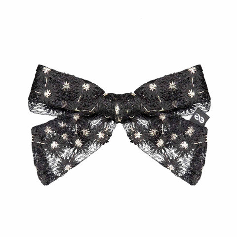 Knot Hairbands petal nest short bow clip blackbird