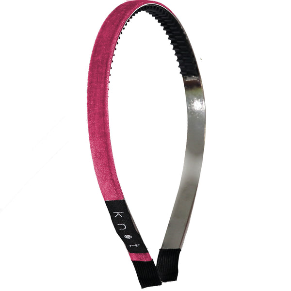 Knot Hairbands Ribbon Headband // Fuschia