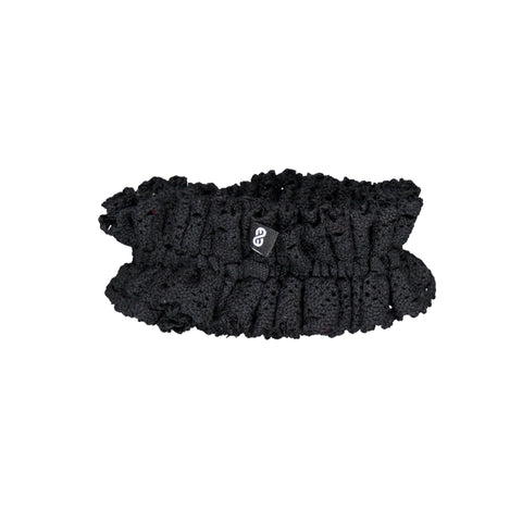 Knot Hairbands ruffle scrunchie blackbird