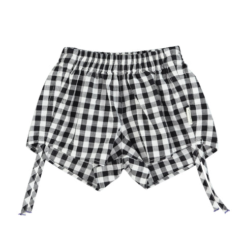 Piupiuchick Shorts | Black & White Checkered