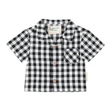 Piupiuchick Hawaiian Shirt | Black & White Checkered