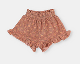 Buho Flower Dots Shorts Rose Clay