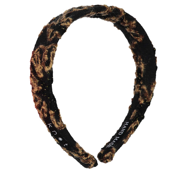 Knot Hairbands Tapestry Headband // Gold