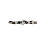 Knot Hairbands tortoise barrette dove
