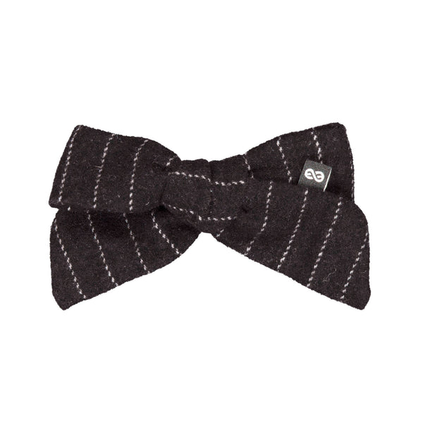 Knot Hairbands twig striped bow clip blackbird