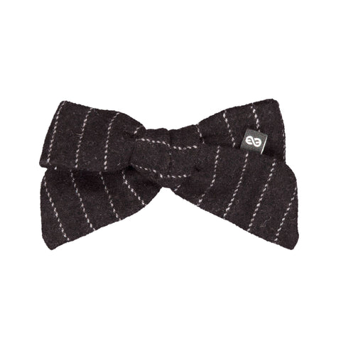 Knot Hairbands twig striped bow clip blackbird