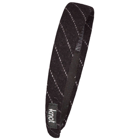 Knot Hairbands twig striped headband blackbird