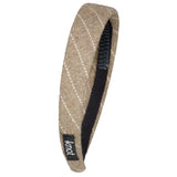 Knot Hairbands twig striped headband quail
