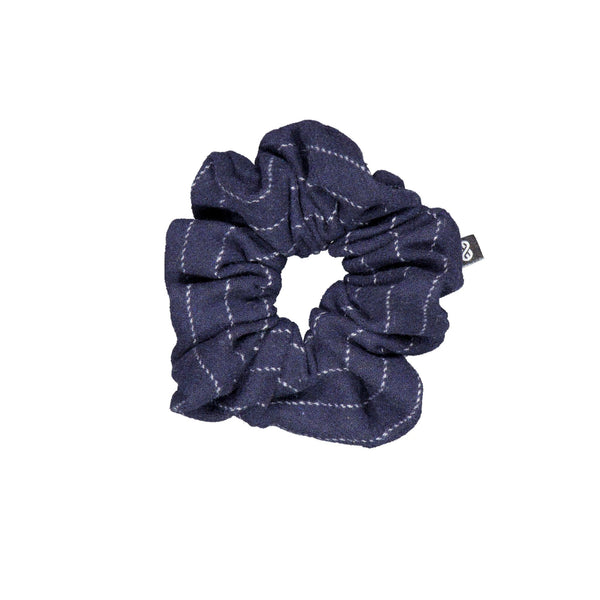 Knot Hairbands twig striped scrunchie blue jay