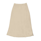 Coco Blanc Silk Skirt