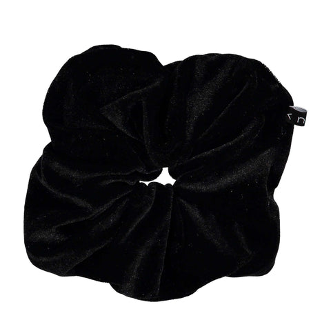 Knot Hairbands Velvet Scrunchie // Black
