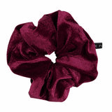 Knot Hairbands Velvet Scrunchie // Burgundy