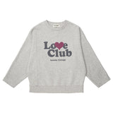 Tocoto Vintage "Love Club" Sweatshirt Grey