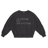 Tocoto Vintage "Attitude" sweatshirt