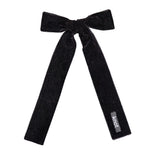 Knot Hairbands wingtip ribbon bow clip blackbird