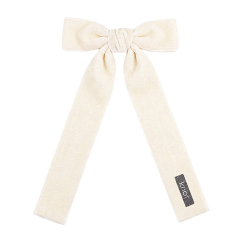 Knot Hairbands wingtip ribbon bow clip dove