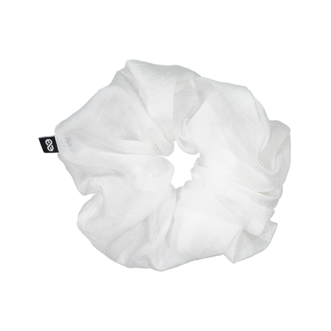 Knot Hairbands Seabreeze Scrunchie // White