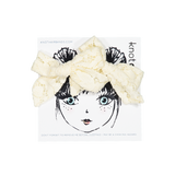 Knot Hairbands Chantilly Bow Set // Cream
