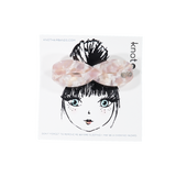 Knot Hairbands Seaglass Barrette // Blush Glass