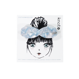 Knot Hairbands Seaglass Barrette // Blue Glass