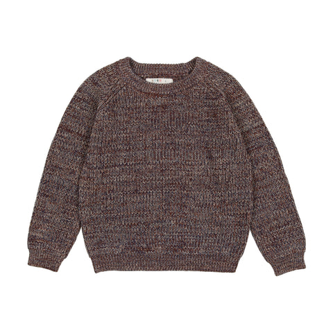 Coco Blanc Marled Sweater Brown Marl