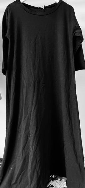 ORIMUSI BLACK COTTON DRESS