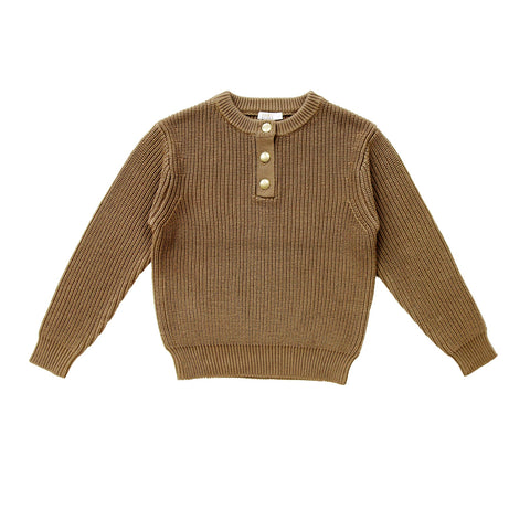 Coco Blanc Chunky Graphic Sweater