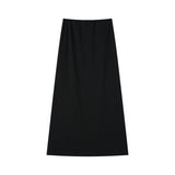 Coco Blanc Straight Skirt Black