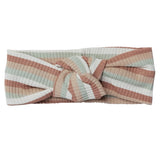 Quincy Mae Ribbed Knotted Headband | Summer Stripe