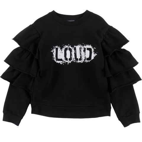Loud Apparel Warm Black Sweater