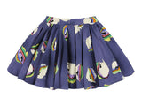 Morley Target Bellprint Blue Skirt