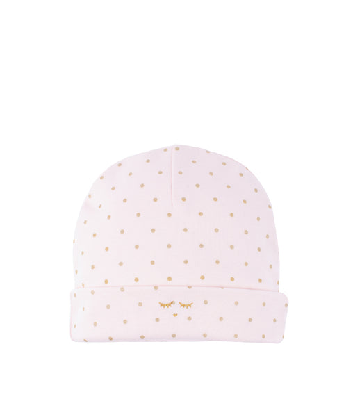 Livly Saturday Ninni Hat pink/gold dots