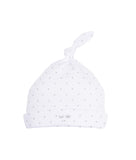 Livly Saturday Tossie Hat white/silver dots