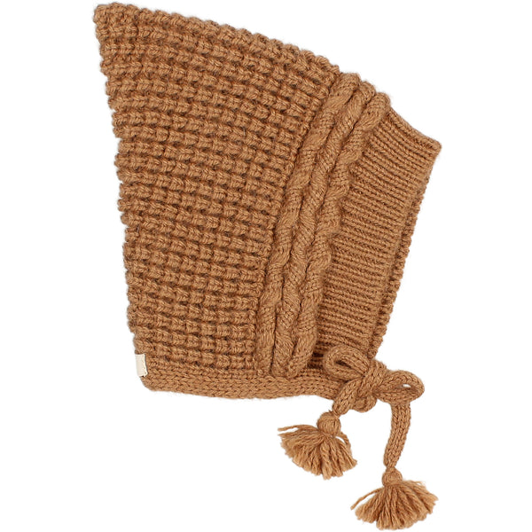 BUHO SOFT KNIT HAT TOFFEE