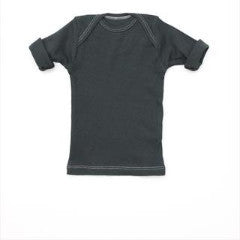 FH RIBBED SHORT SLEEVE CHARCOAL