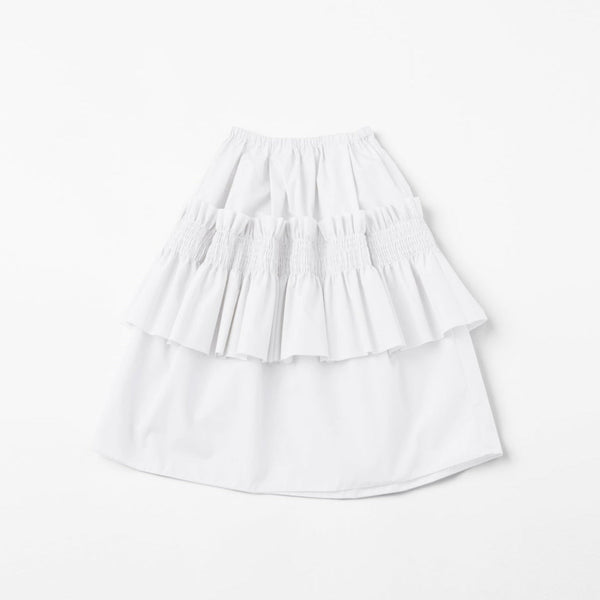 Venera Arapu Lure Flake Skirt White