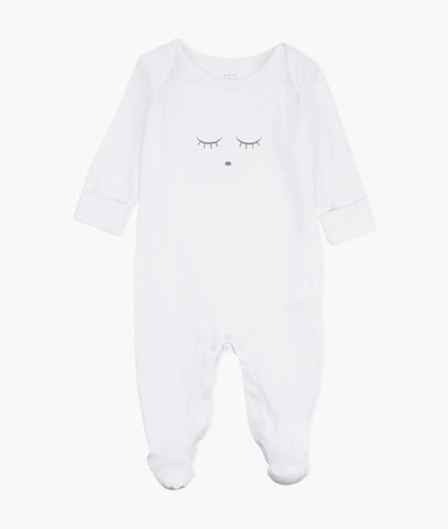 Livly Sleeping Cutie Cover Footie white/grey