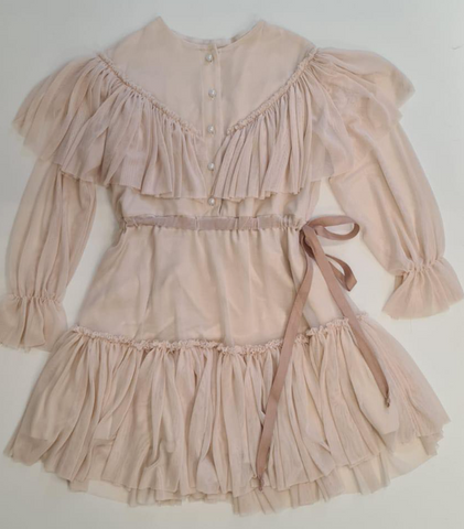 Unlabel Art Vanilla Net Dress