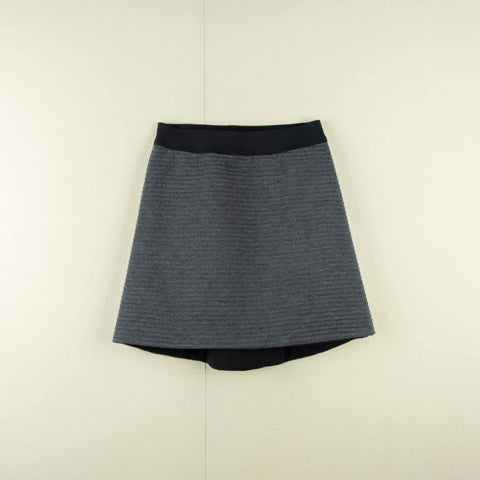 Popelin Grey knitted skirt
