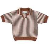 Bebe Organic Duarte Shirt Crochet Stripe